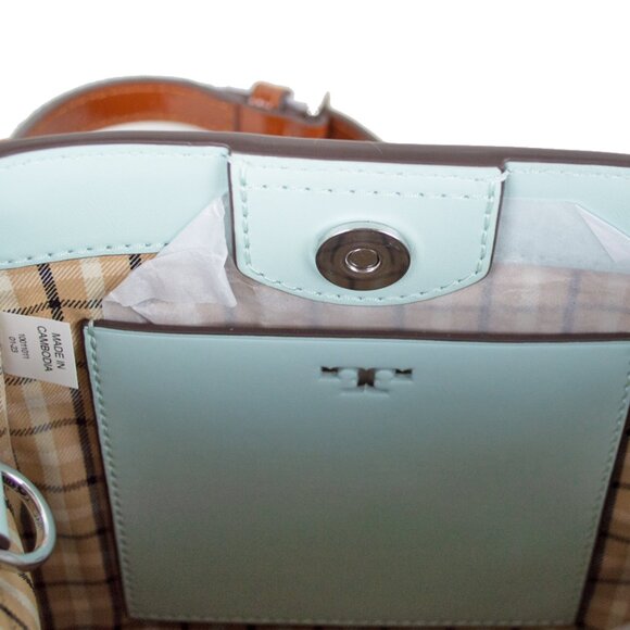 Tory Burch Small McGraw Canvas Bucket Bag - Picture 11 of 13